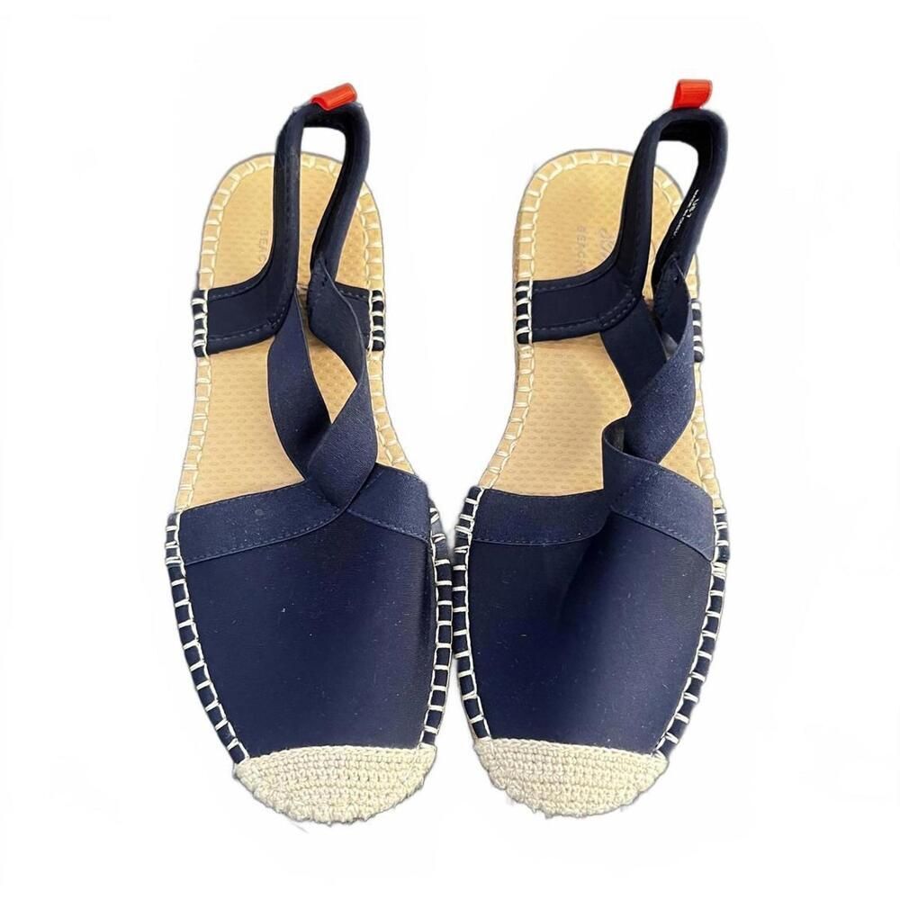 Sea Star Beachwear Water-friendly Navy Espadrilles, size 7